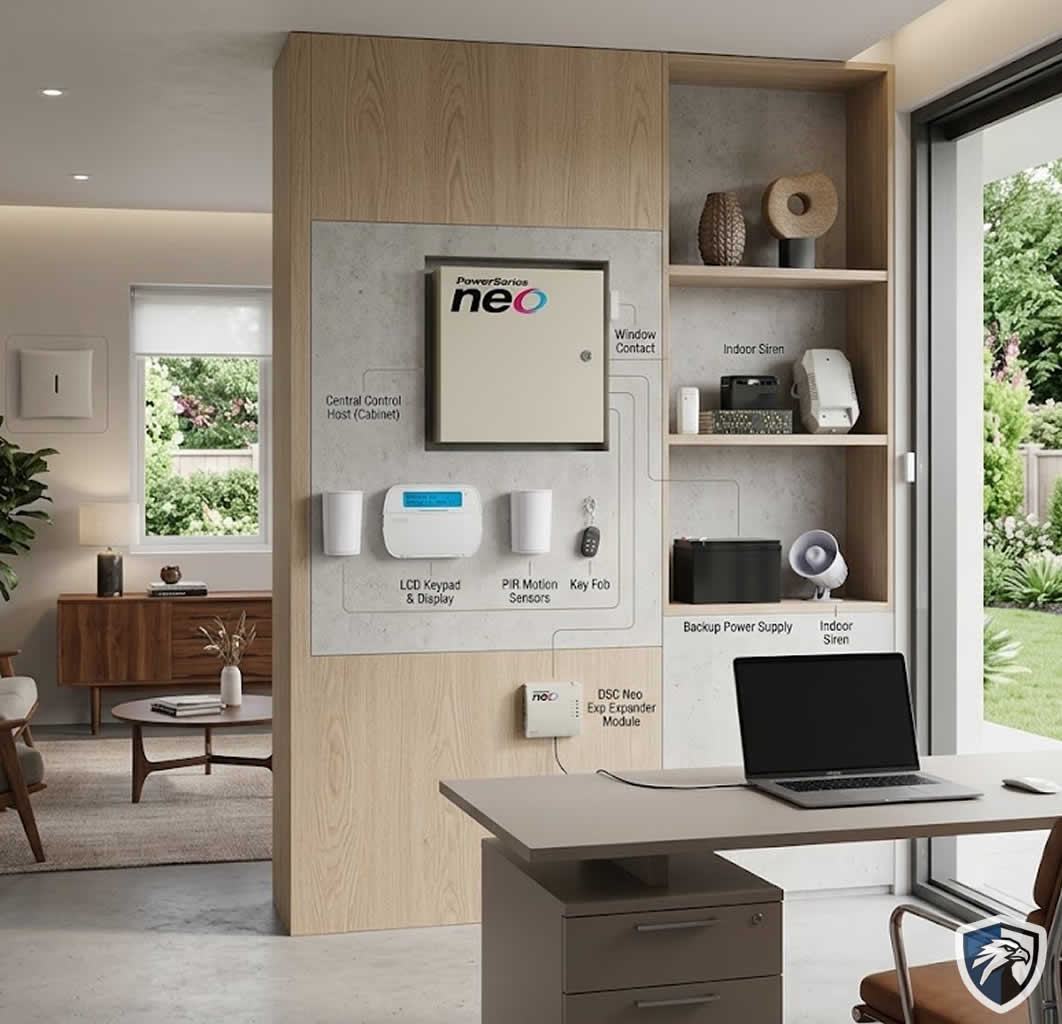 Alarm System installed by Scan Security Alarm System installed by Scan Security